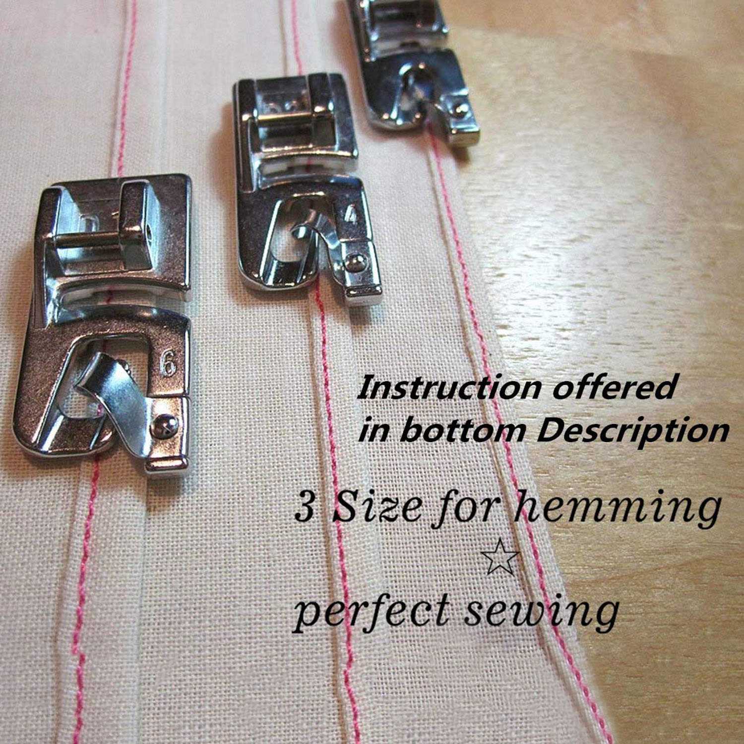 Sewing Hemming - Smalle Rolzoom Voet Naaimachine Zoom Naaivoet