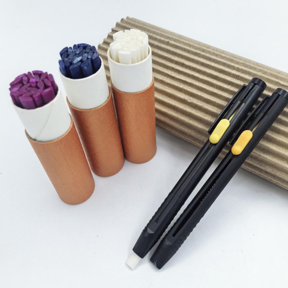 Tailor Chalk Marker - Naaimakers Onzichtbare Krijtpotloodset Verstelbare Stofmarkeringspen Uitwisbare