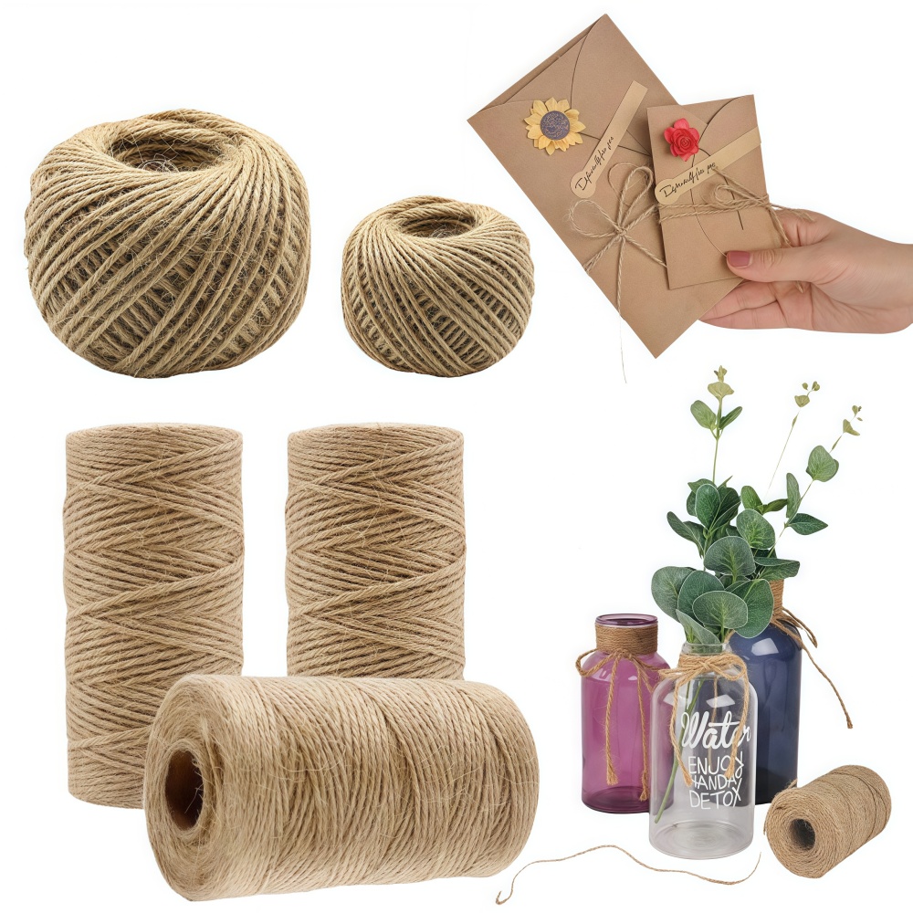 Sewing Thread In Textile - 2/3/4mm Natuurlijke Jute Touw String Lint