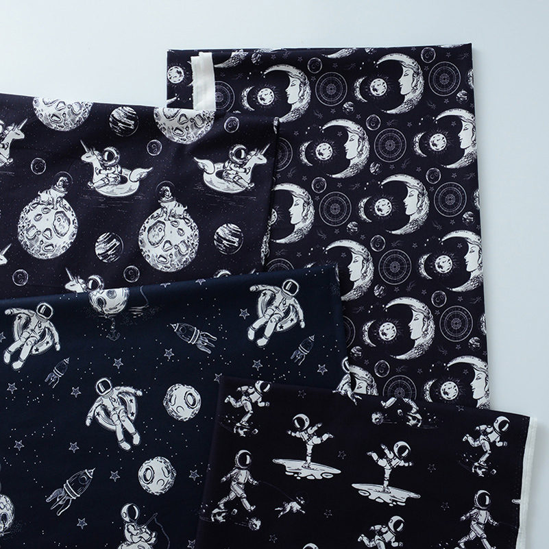 Sewing By - Astronaut Katoen Handgemaakte DIY Digitale Printing