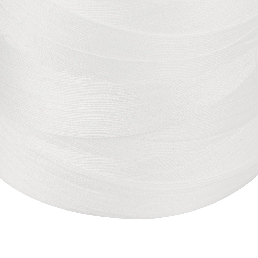 Serger Thread Cone - 4 stuks, elk 3000 yards, witte
