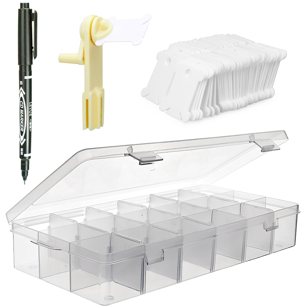 Borduurgaren Organizer met 18  - Embroidery Floss Thread recensie en prijs