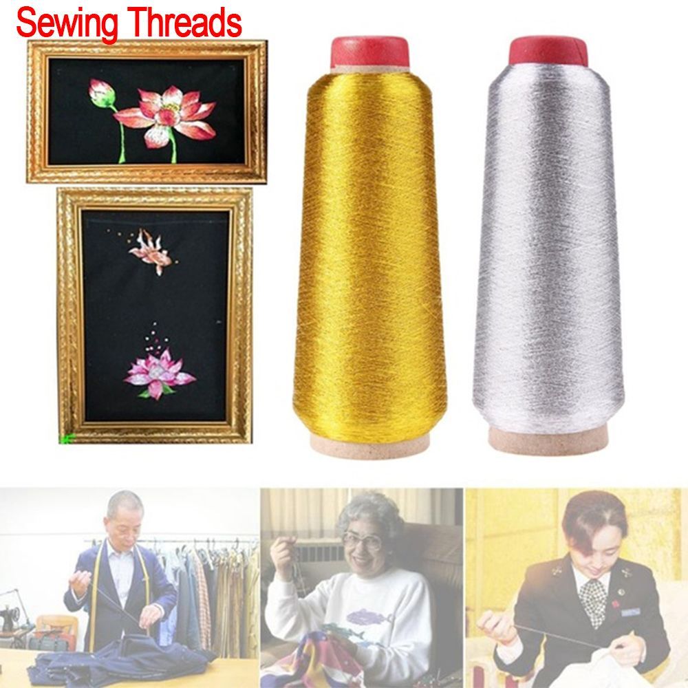 Goud/Zilver Borduurgaren Compu - Sewing Thread In Textile recensie en prijs