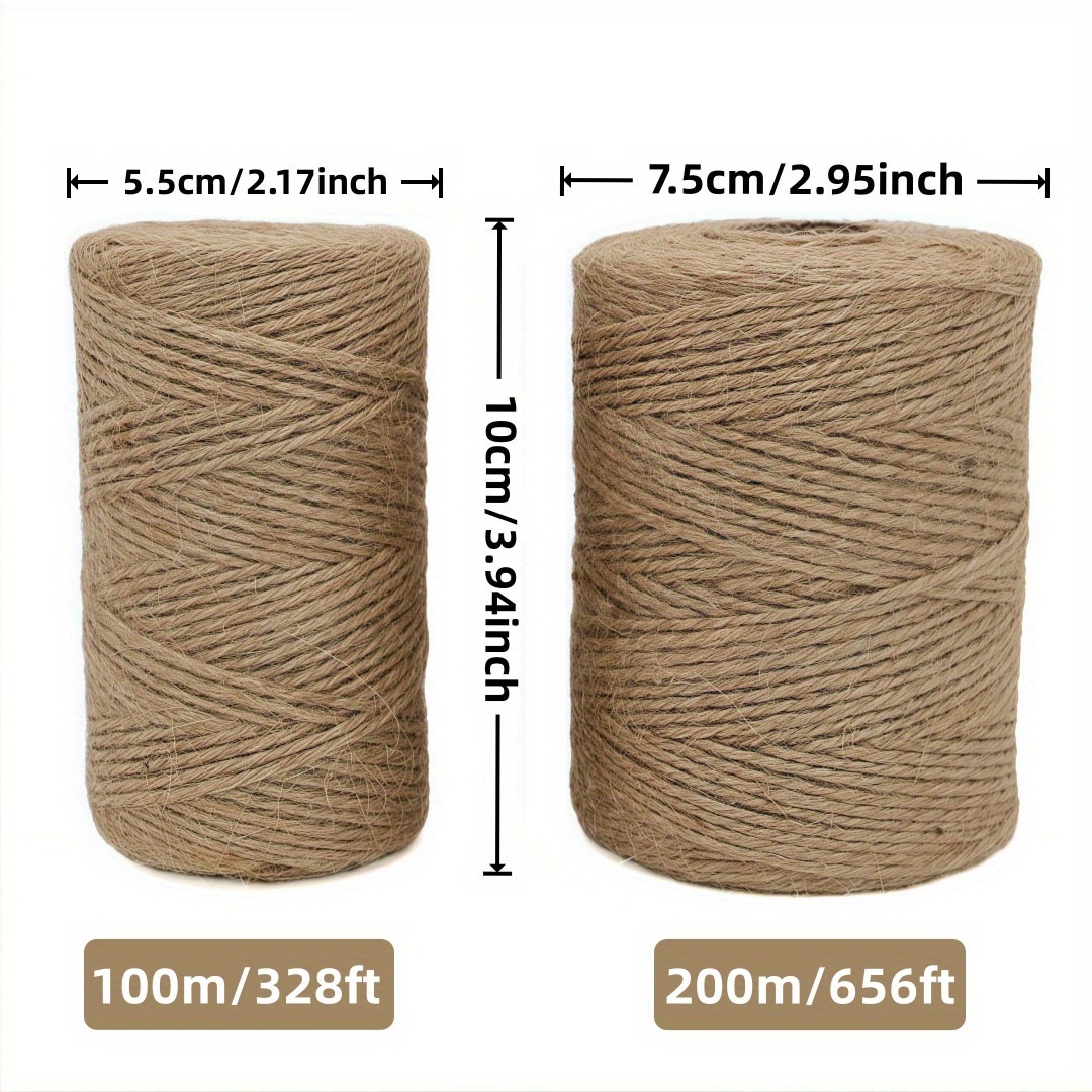 2/3/4mm Natuurlijke Jute Touw  - Sewing Thread In Textile recensie en prijs