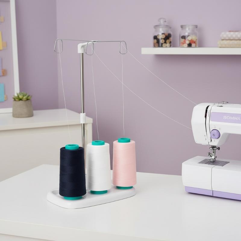Draagbare conische draadhouder - Serger Thread Cone recensie en prijs