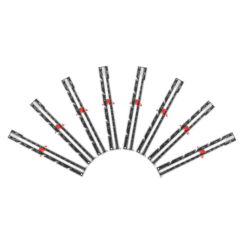 8-delige ergonomische naaimete - Sewing Gauge Ruler recensie en prijs