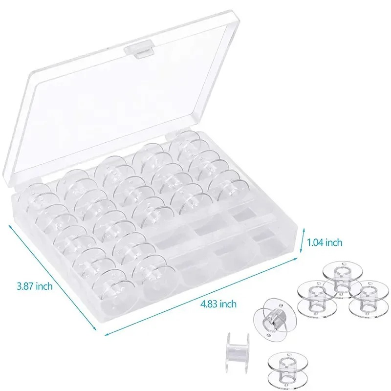 25-delige set onderste garenkl - Sewing By recensie en prijs