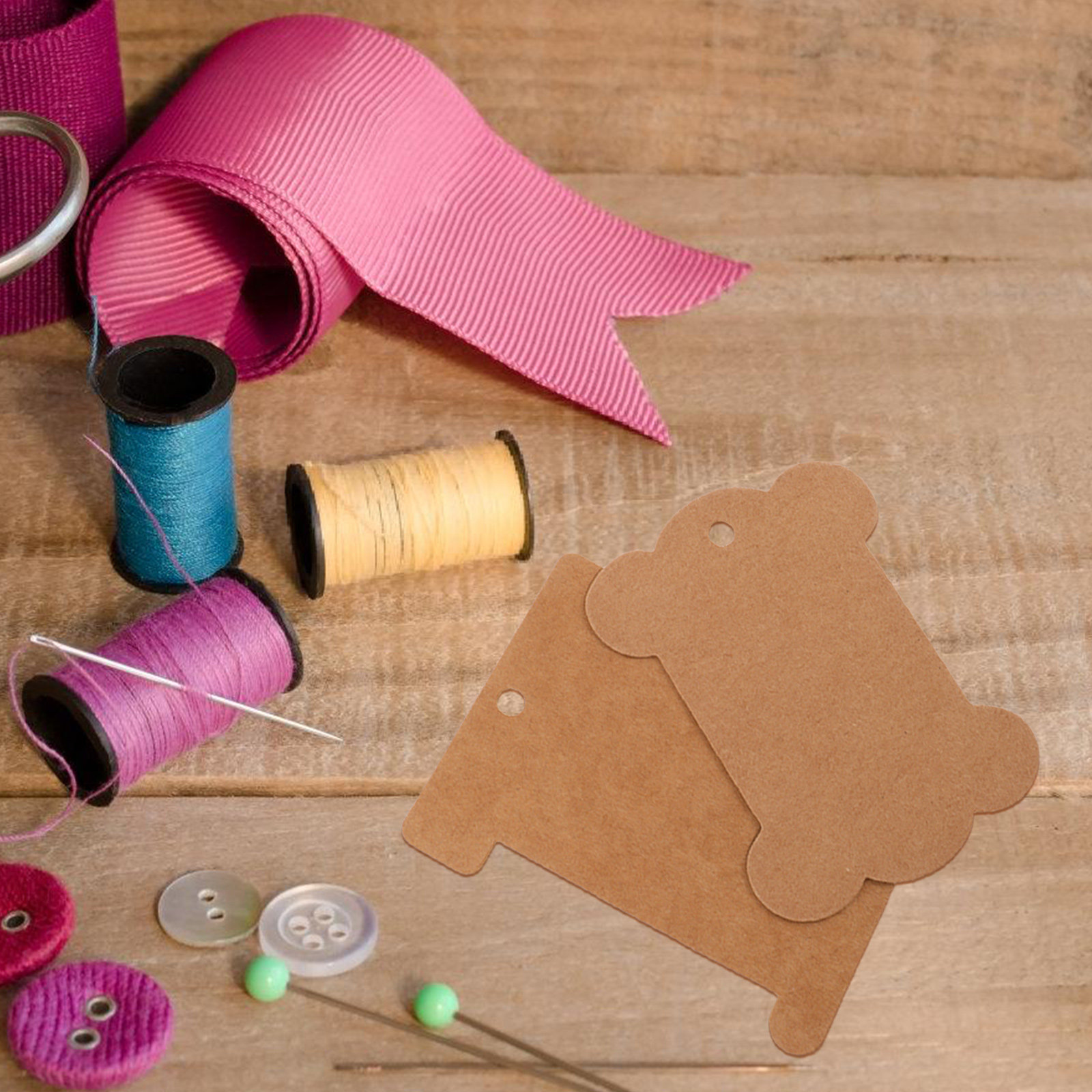 Kraftpapier draadhouders, 80 s - Embroidery Floss Thread recensie en prijs
