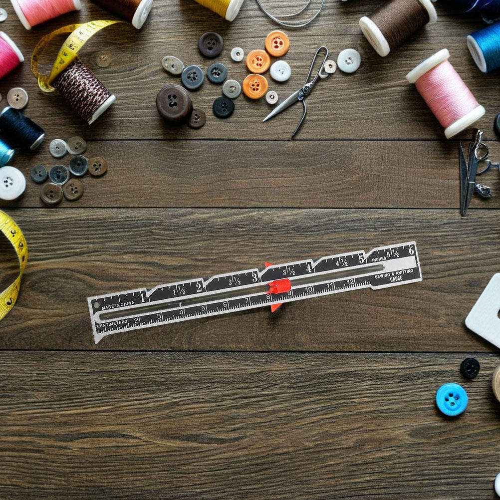 8-delige ergonomische naailini - Sewing Gauge Ruler recensie en prijs